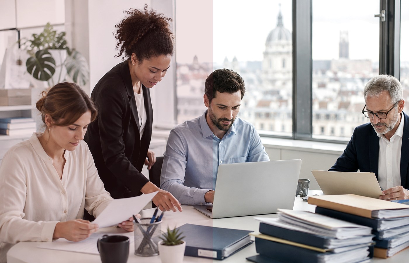 Organisation de courriers et documents de retraite